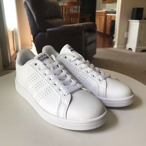 Adidas Cloudfoam Advantage in White